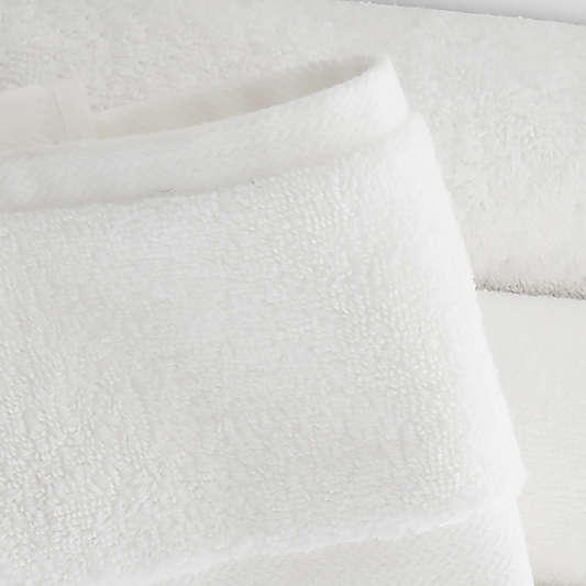 Classic Organic Turkish Cotton White Bath Towels