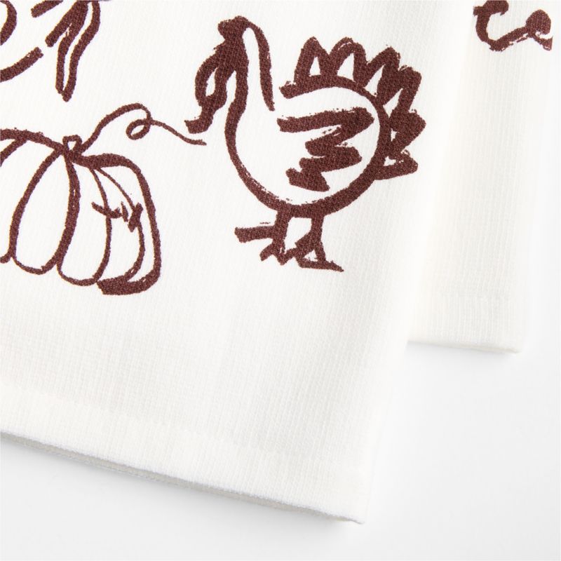 Turkey Organic Cotton Dish Towel - image 2 of 3