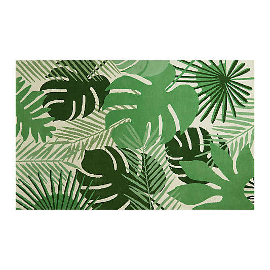 Hand-Tufted Tropical Kids Rug 5x8