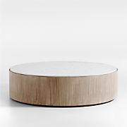 Terra Natural White Oak Solid Wood Sideboard