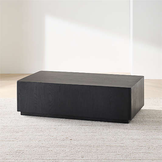 Terrane Black Oak 54" Rectangular Coffee Table