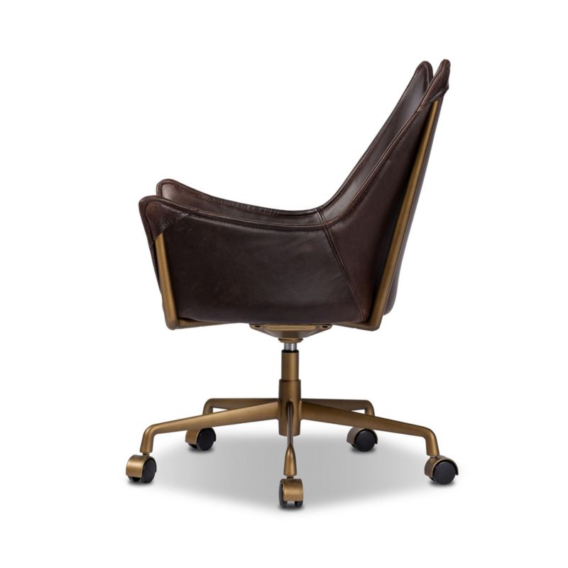 Truman Leather Office Chair - image 3 of 7
