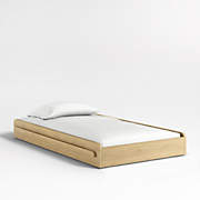Kids White Twin Trundle Bed