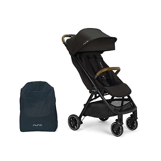 Nuna ® TRVL ™ Caviar Compact Travel Baby Stroller