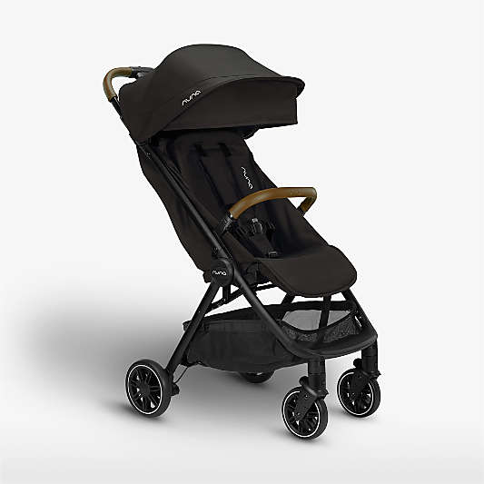 Nuna ® TRVL ™ Caviar Black Compact Travel Baby Stroller