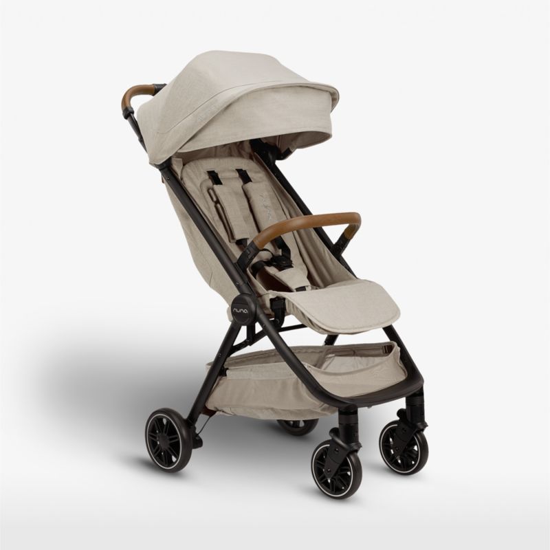 Nuna trvl LIght Brown Compact Lightweight Travel Baby Stroller ...