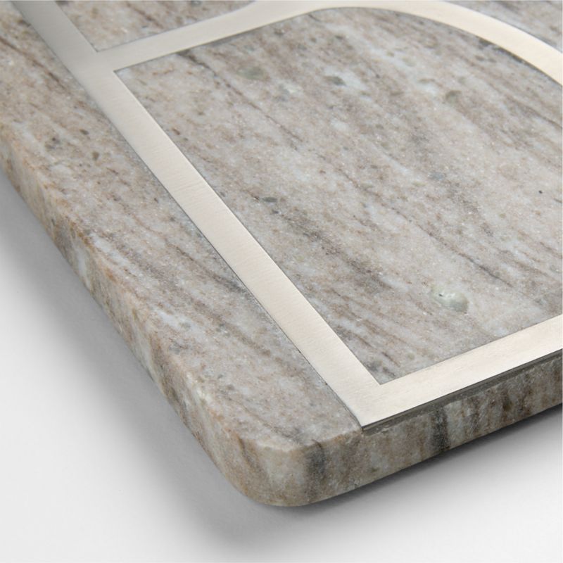 Tuscan Kitchen Marble "B" Monogram Serving Board - image 2 of 3