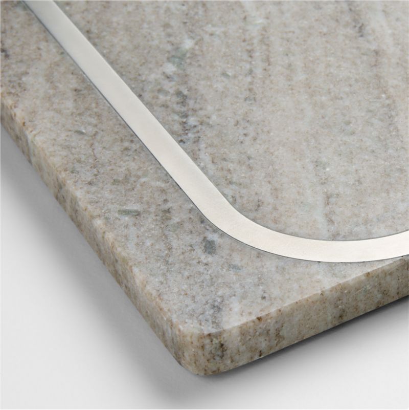 Tuscan Kitchen Marble "C" Monogram Serving Board - image 2 of 3