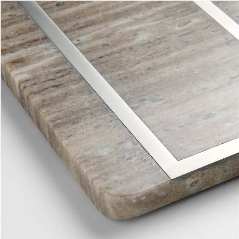 Tuscan Kitchen Marble "D" Monogram Serving Board - image 2 of 3