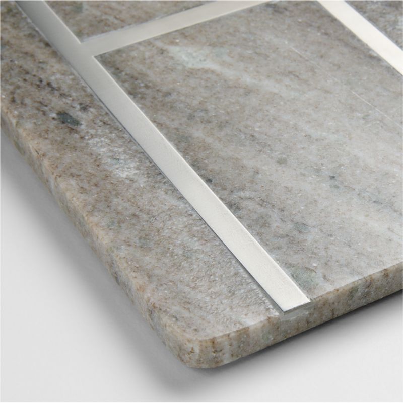 Tuscan Kitchen Marble "H" Monogram Serving Board - image 2 of 3