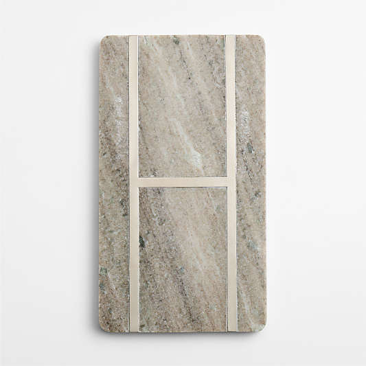 Tuscan Kitchen Marble "H" Monogram Serving Board