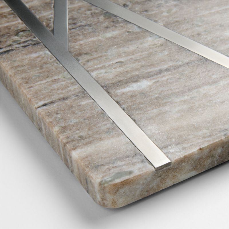 Tuscan Kitchen Marble "K" Monogram Serving Board - image 2 of 3