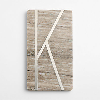 View Tuscan Kitchen Marble "K" Monogram Serving Board details