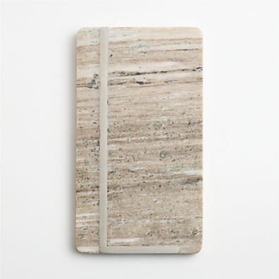 View Tuscan Kitchen Marble "L" Monogram Serving Board details