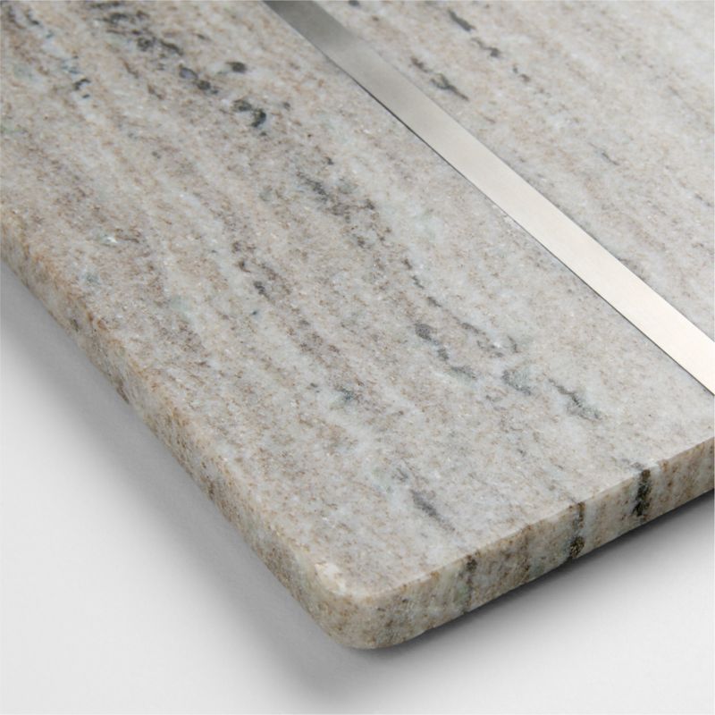 Tuscan Kitchen Marble "T" Monogram Serving Board - image 2 of 3