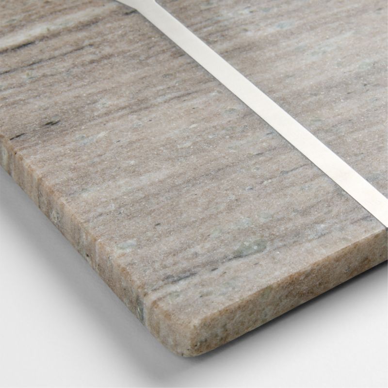 Tuscan Kitchen Marble "Y" Monogram Serving Board - image 2 of 3