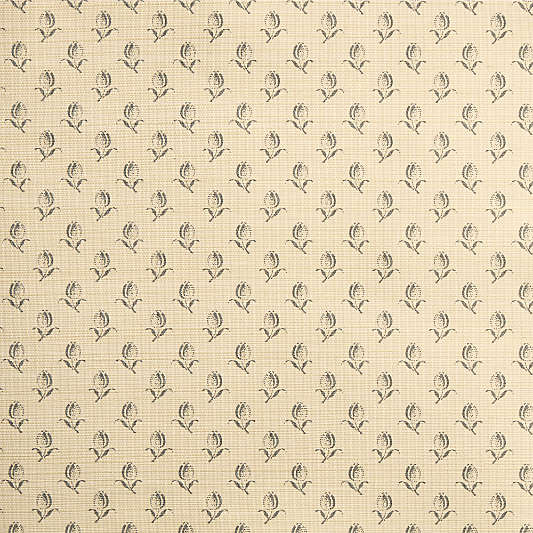 Tuscany Burnt Green Petite Tulip Wallpaper