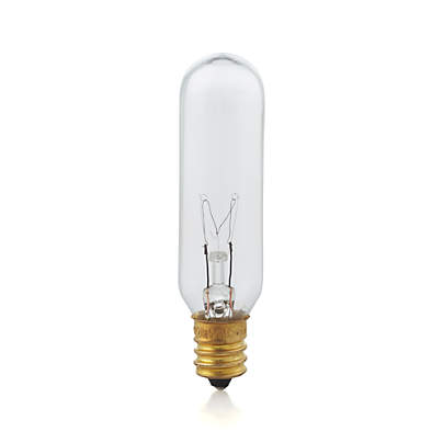 Tubular 15W Candelabra Light Bulb