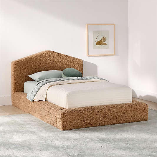 Tucker Brown Sherpa Kids Bed by Jeremiah Brent