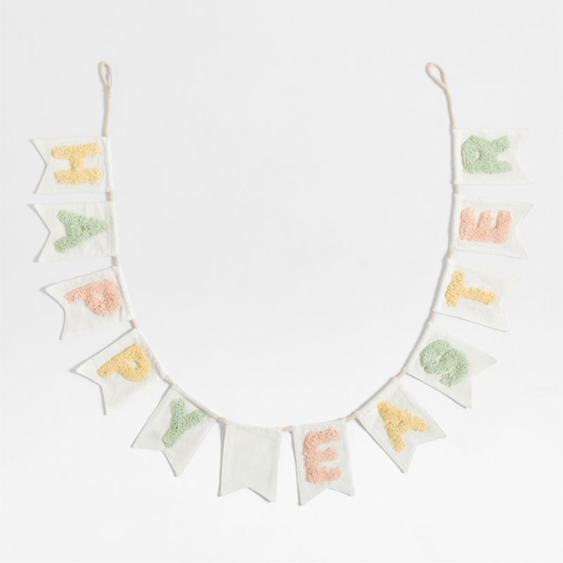 Tufted Happy Easter Garland - image 2 of 4