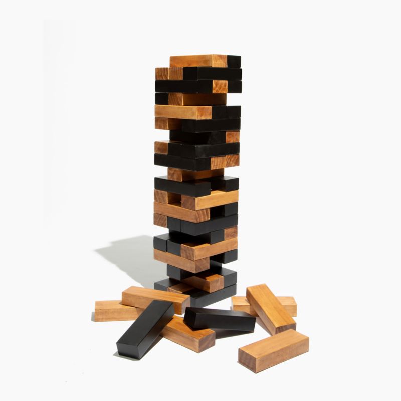 Oversized Tumbling Tower Yard Game 27" - image 3 of 11