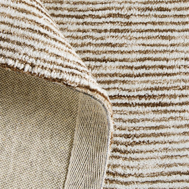 Turin Performance Striped Beige Area Rug 6'x9' - image 3 of 5