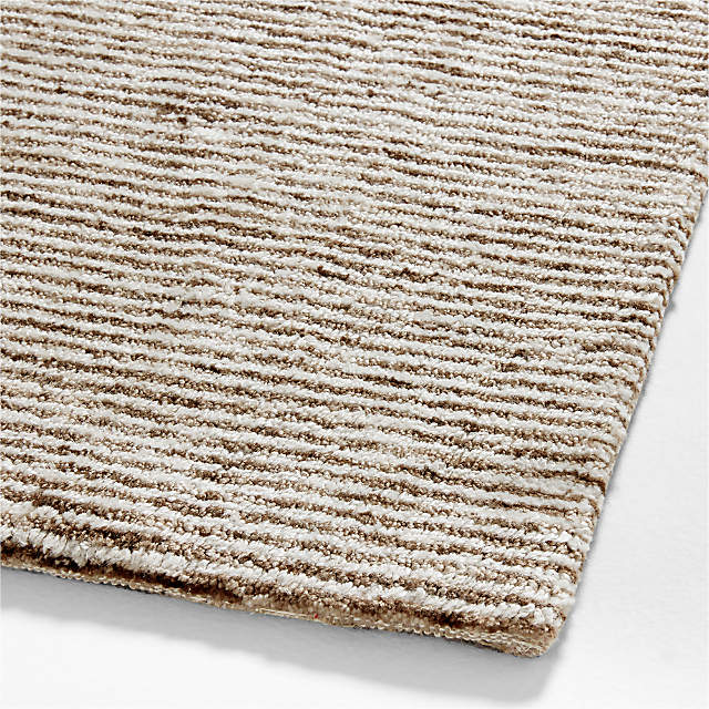 Macon Beige Chenille Rug 12x18 Swatch