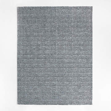 Taos Charcoal Black Indoor/Outdoor Rug Swatch 12x18