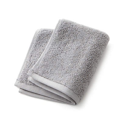 Organic Turkish Cotton Grey Fleck Wash Cloth + Reviews