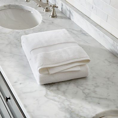 View Organic Turkish Cotton White Bath Towel details