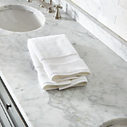 Organic Turkish Cotton White Bath Towel