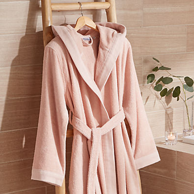 View Blush S/M Turkish Cotton Bathrobe details