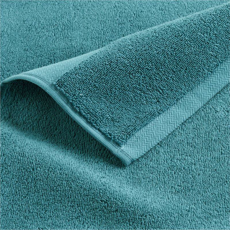 Organic 800-Gram Teal Turkish Bath Towel - image 3 of 6