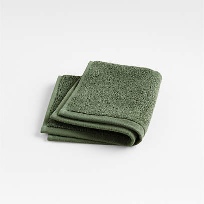 Organic Turkish Cotton 800-Gram Grey Towels, Set of 6