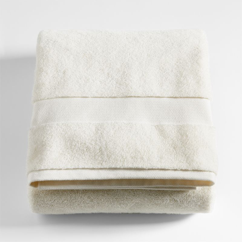 Raffee Fluffy Cotton Bath Mats | Crate & Barrel