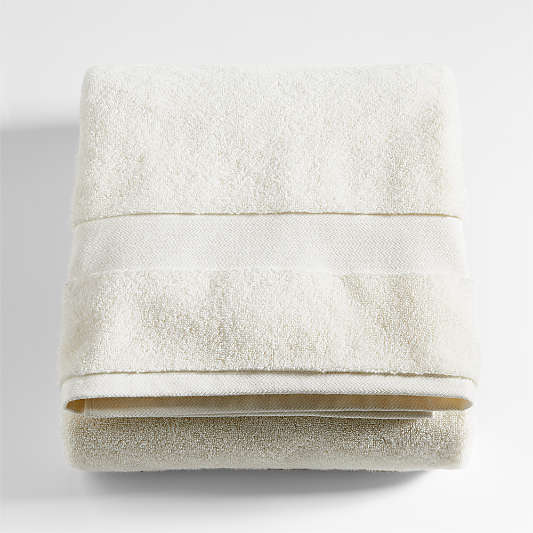 Organic Turkish Cotton Ivory Bath Sheet