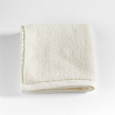 View Organic Turkish Cotton Ivory Washcloth details