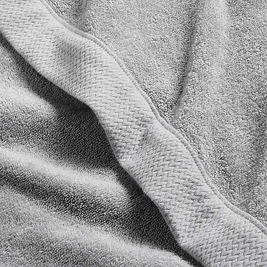 Organic Turkish Grey Cotton Bath Robe