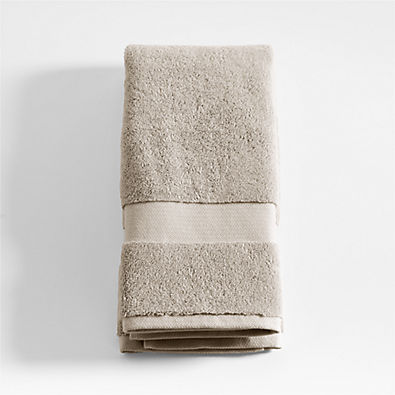 View Organic Turkish Cotton Taupe Hand Towel details