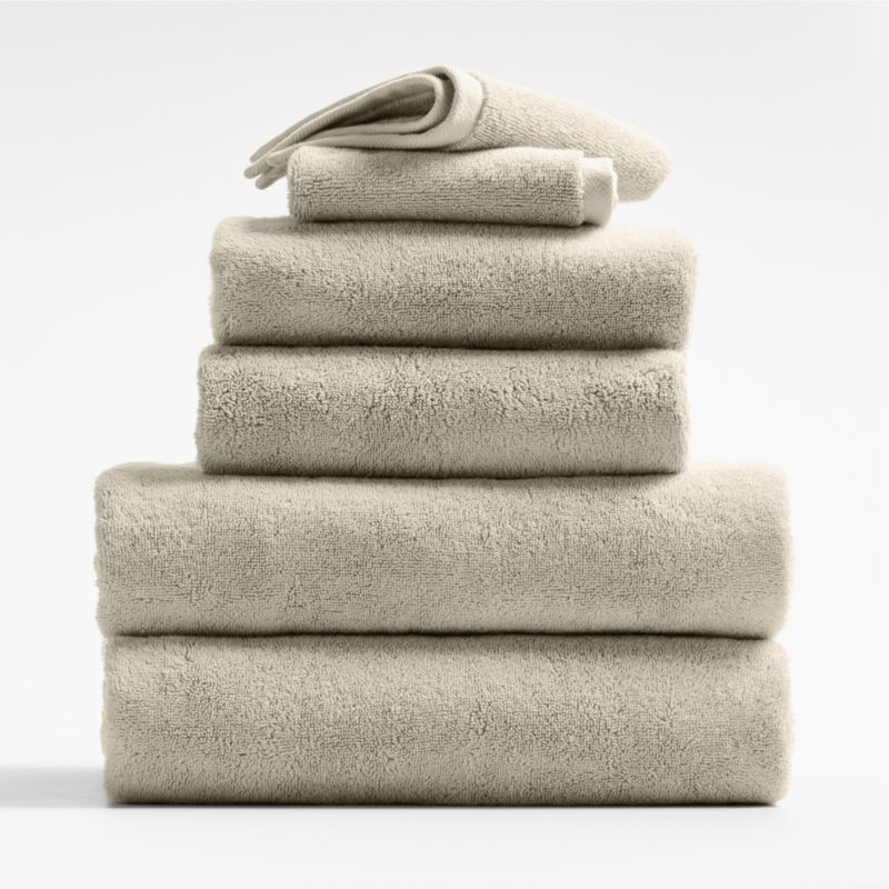 Shop Spa Waffle Bath Towel Taupe, Bath Linens