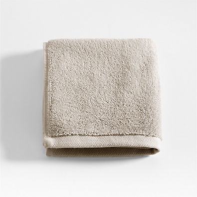 View Organic Turkish Cotton Taupe Washcloth details