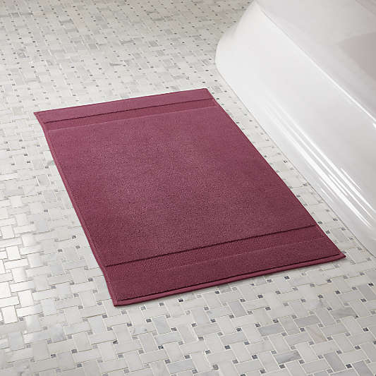 Organic Plum Turkish Bath Mat