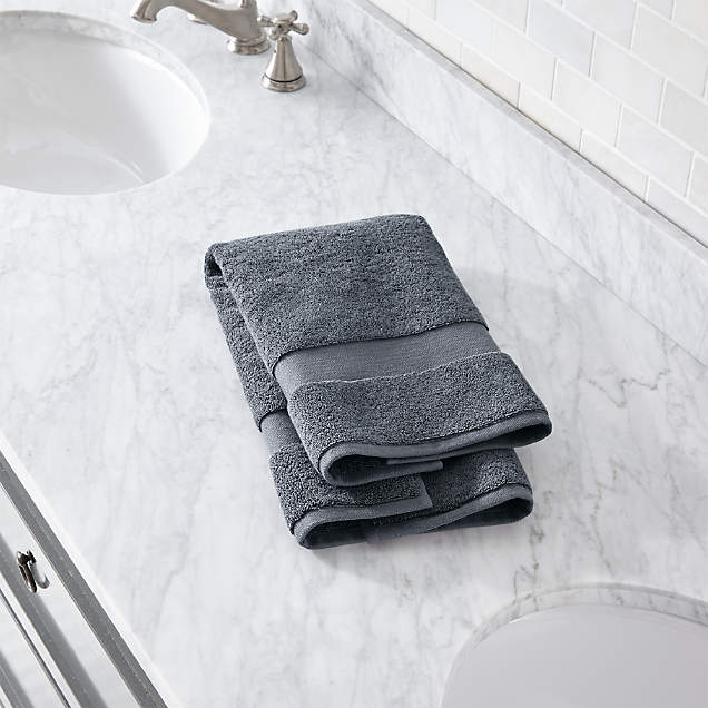 Organic Slate Turkish Bath Mat + Reviews Crate & Barrel