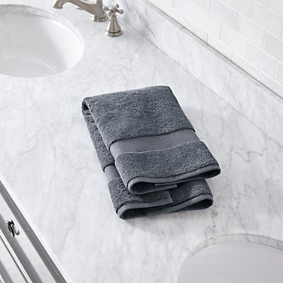 Grey Marble Hand Towel