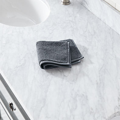 View Classic Organic Turkish Cotton Slate Washcloth details