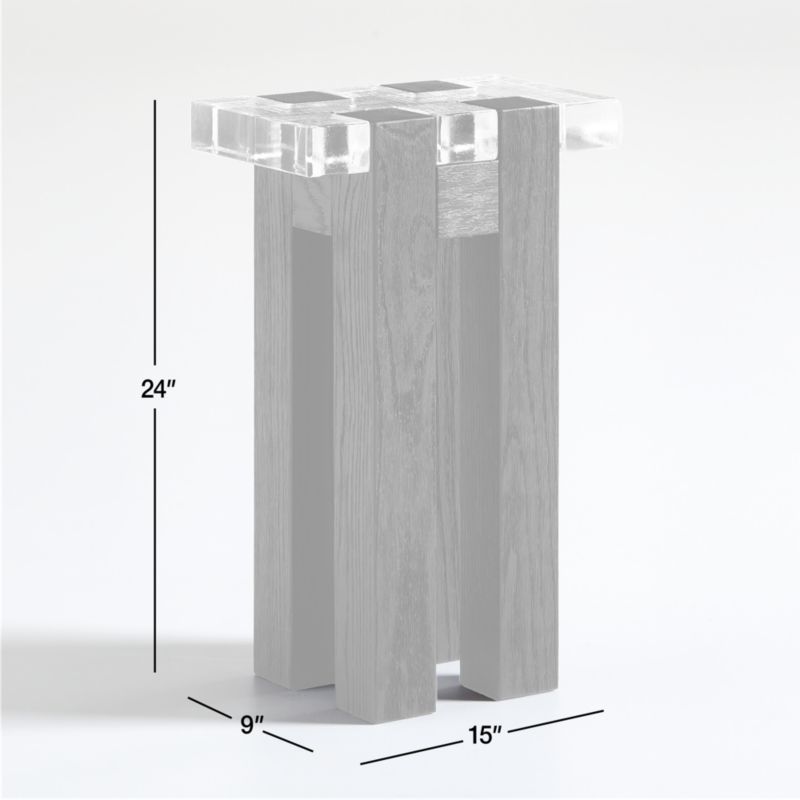 Turmont Glass End Table