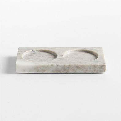 View Tuscan Kitchen Marble 2-Slot Sink Caddy details