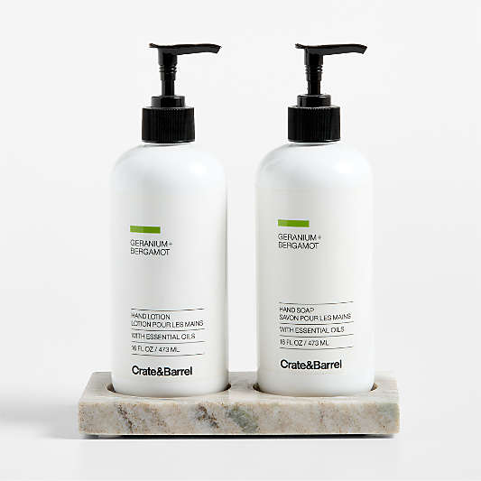 Tuscan Kitchen Marble 2-Slot Sink Caddy