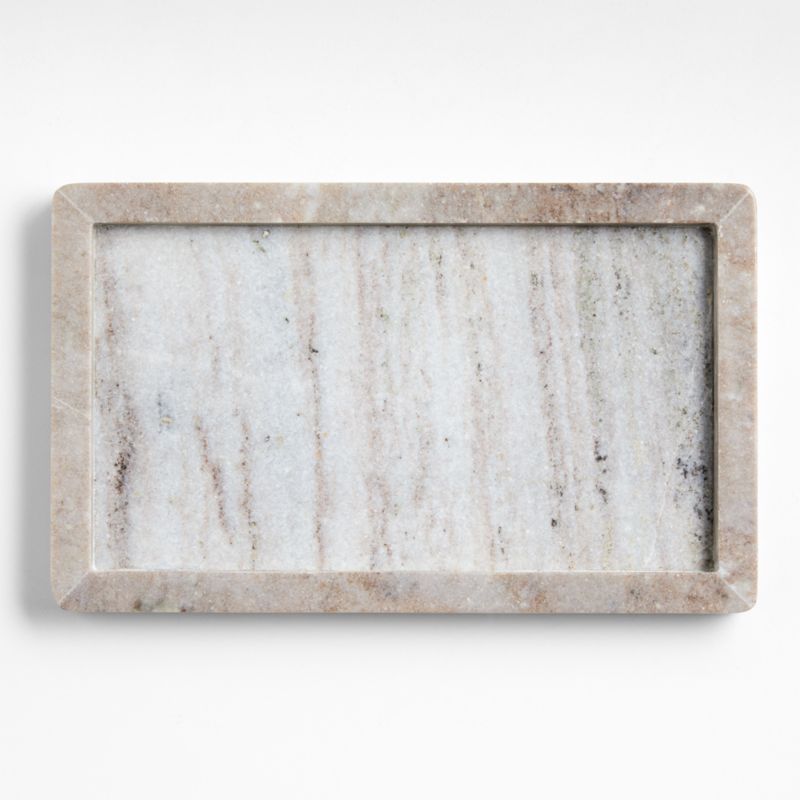 Tuscan Kitchen Marble Rectangular Tray 12" x 16" - image 0 of 3