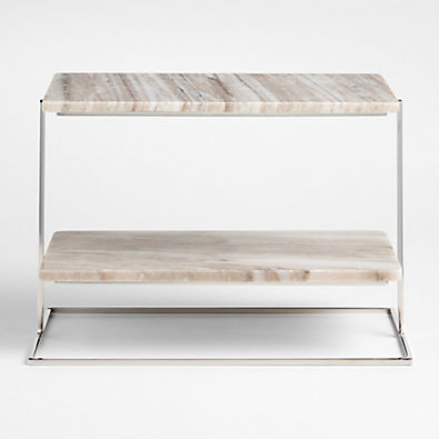 View Tuscan Kitchen Marble 2-Tier Server details